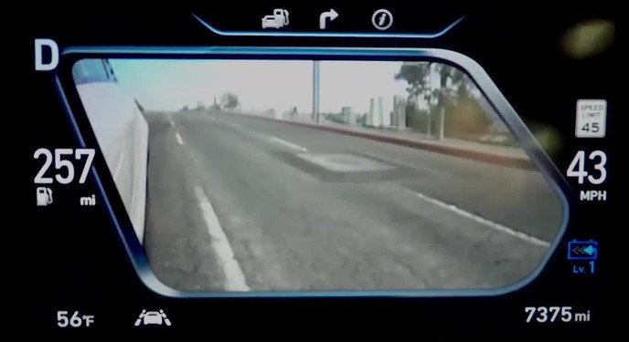 Blind Spot View Monitor - Hệ thống gương lai camera đang được Hyundai/Kia sử dụng