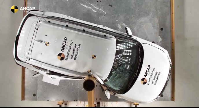 Mitsubishi Outlander 2022 được ANCAP chấm thang điểm tối đa